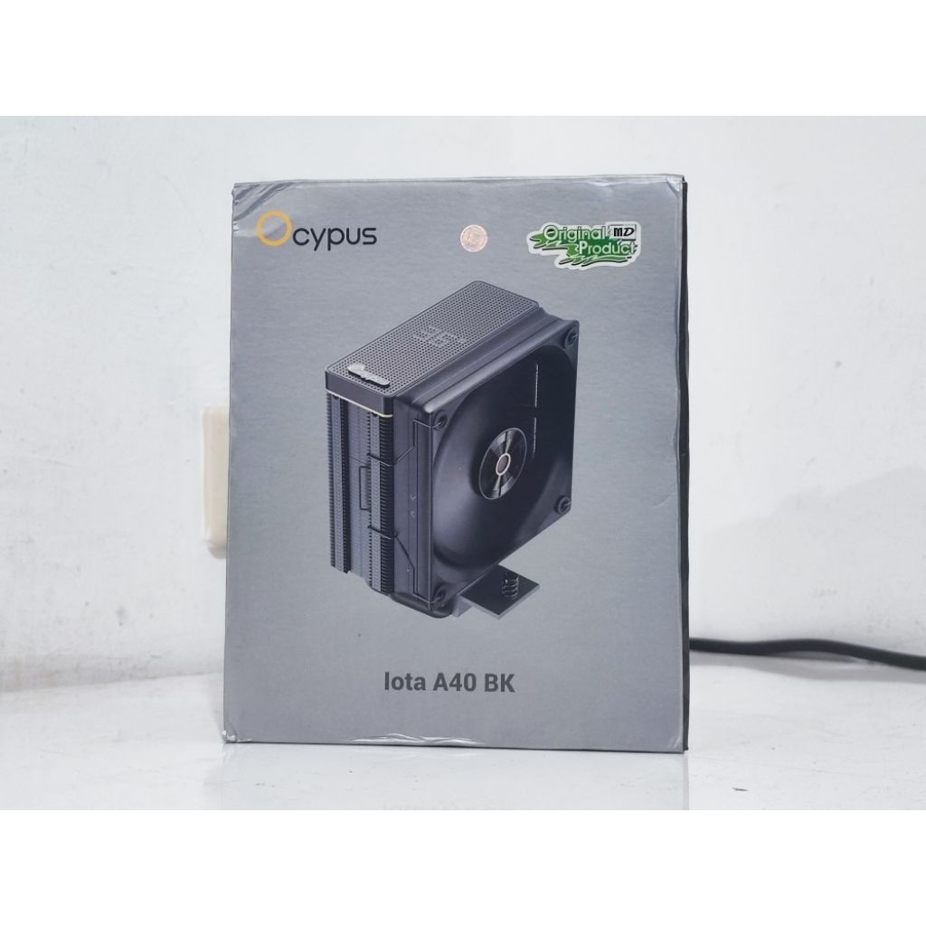 OCYPUS IOTA A40 BLACK - CPU Air Cooler พร้อมพัดลมเงียบประสิทธิภาพสูง