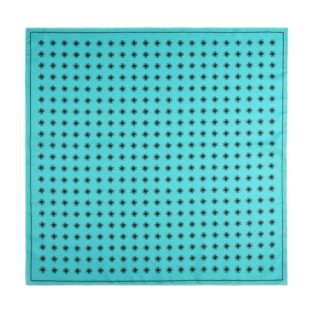 HLWN Running Lightweight Bandana Scarf Turquoise - Canary