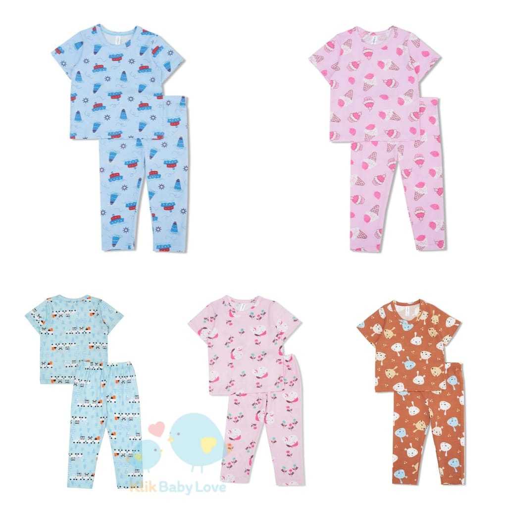 Cocohanee Cozy Pyjamas ชุดชุดนอนเด็กเด็ก