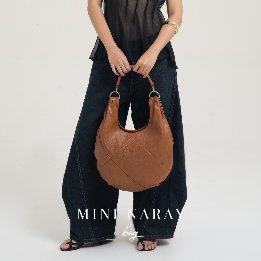 Mini Naray bag - AMRETA - WOMENS BAG - VINTAGE HOBO BAG - SHOULDER BAG - IPAD FIT 11 INCH BAG