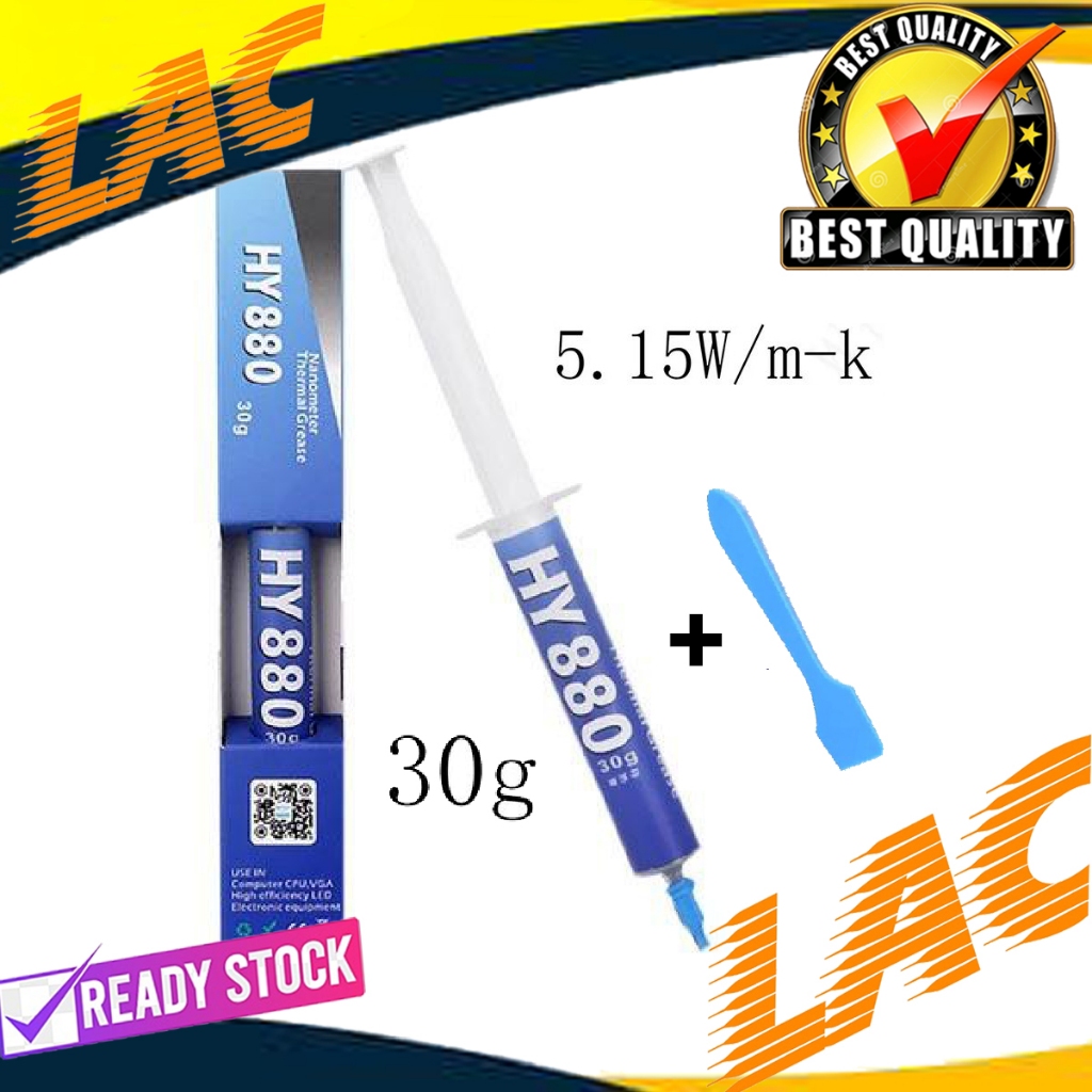 THERMAL GREASE / โปรเซสเซอร์ Paste HY880 30gr / กระปุกจัมโบ้ hy880