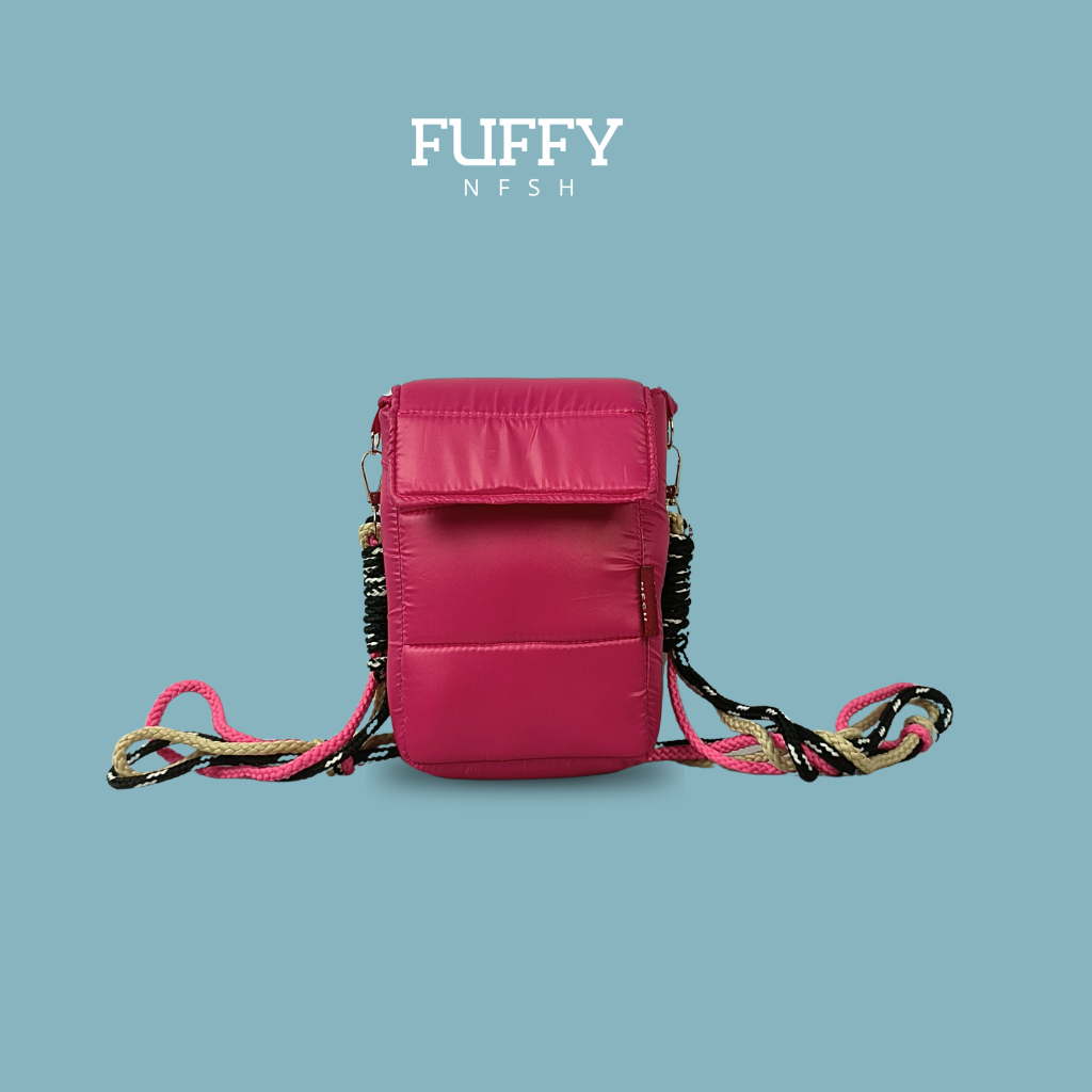 Fuffy Nfsh ร่มชูชีพ Pvc Mini Slingbag