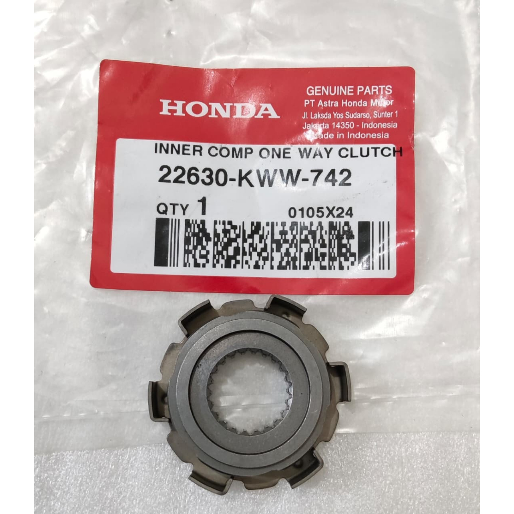 Inner Comp One Way Clutch - Honda Revo 110 FI - 22630KWW742