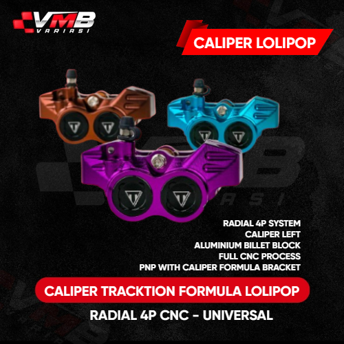 CALIPER ติดตามสูตร LOLLIPOP RADIAL 4P CNC RADIAL 4P UNIVERSAL