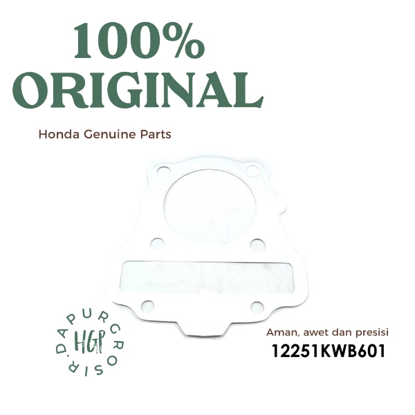 ปะเก็นใบมีดหัว, Revo, ปะเก็นฝาสูบ AHM ดั้งเดิม - 12251KWB601