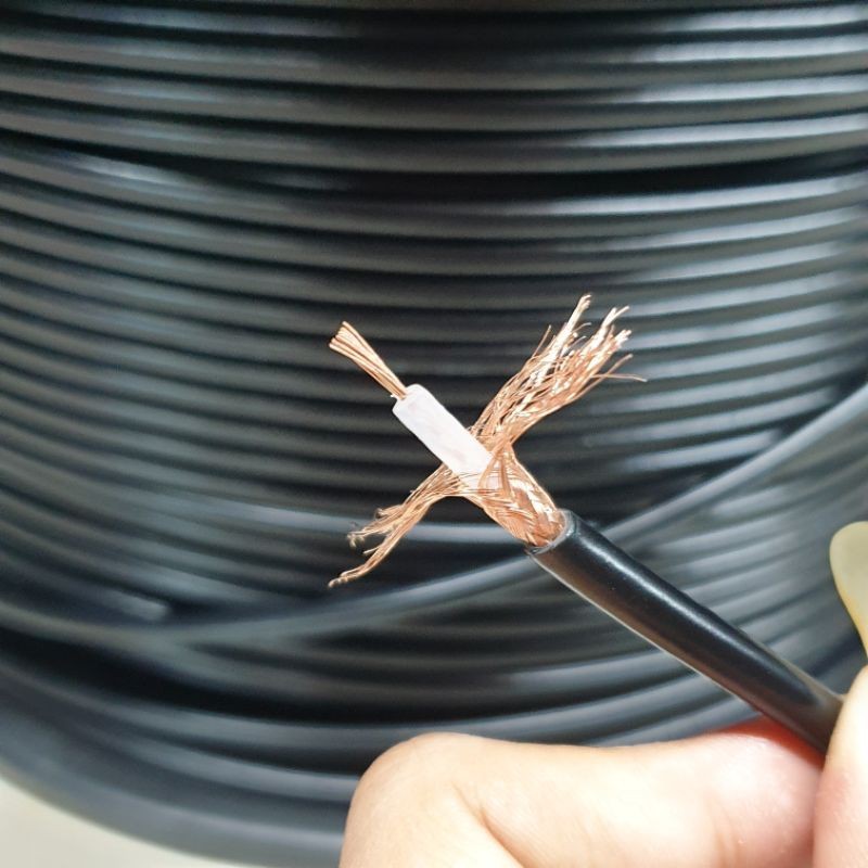 RG58 Digitalpro Coaxial Cable RG-58 Digital Pro Inner Copper Strand ราคาต่อเมตร