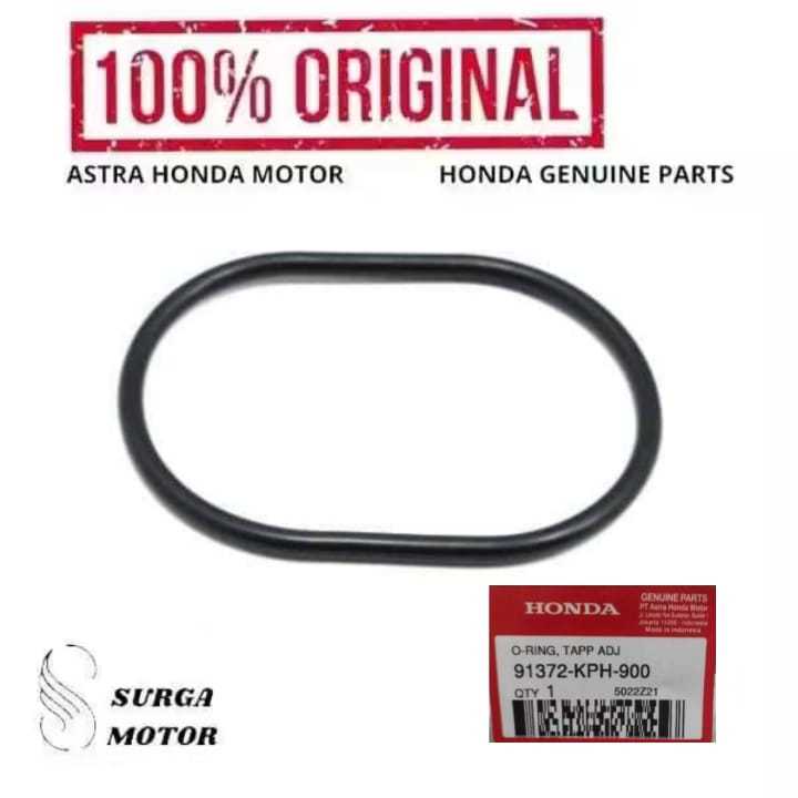 O แหวน Tapp Adj O แหวนวาล์วฝาครอบมอเตอร์ Karisma Supra X 125 Supra X 125 FI ใบมีด K47 Kirana 91372KP