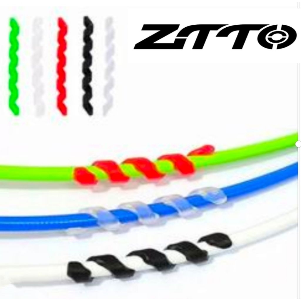 ZITTO SPIRAL RUBBER FRAME PROTECTOR จากสายเบรกฝอยและชิฟเตอร์
