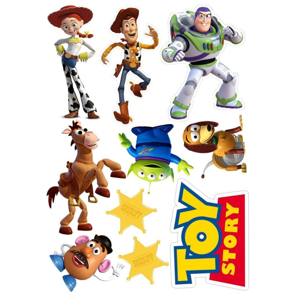 TOY STORY เค้ก TOPPER/ตกแต่งเค้กวันเกิดสําหรับเด็ก