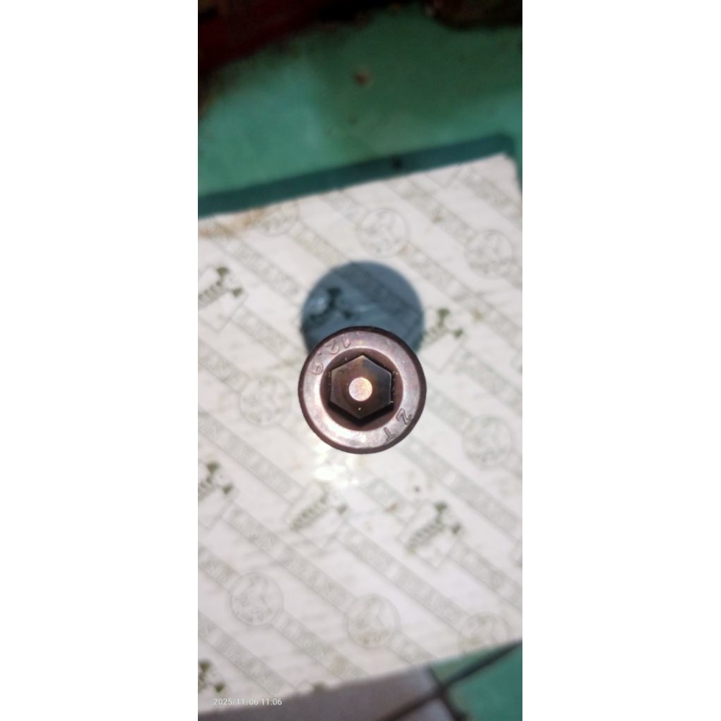 BL STEEL M10X75MM FT | STEEL L-BOLT M10X7.5CM FULL THREAD L-KEY 8