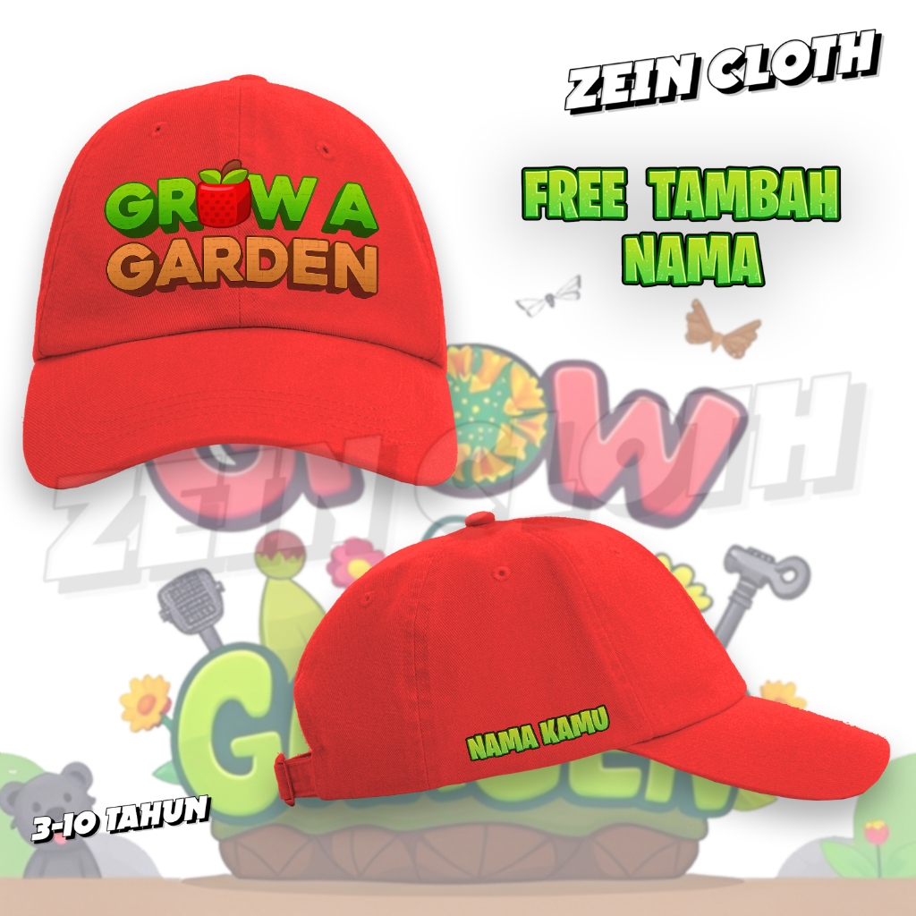 Grow A Garden Kids Hat / Roblox Kids Grow A Garden Hat