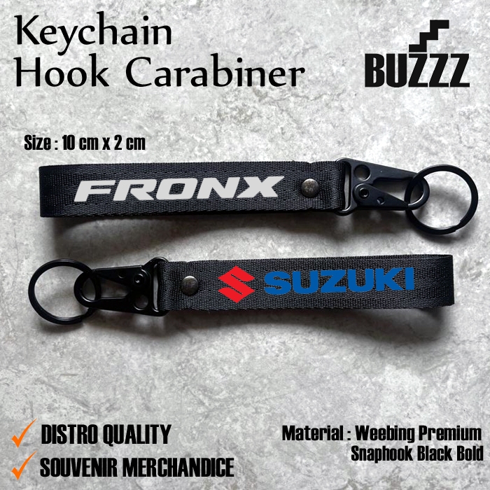GANTUNGAN SUZUKI FRONX KEYCHAIN - FRONX KEYCHAIN - SUZUKI FRONX CARABION - SUZUKI KEYCHAIN