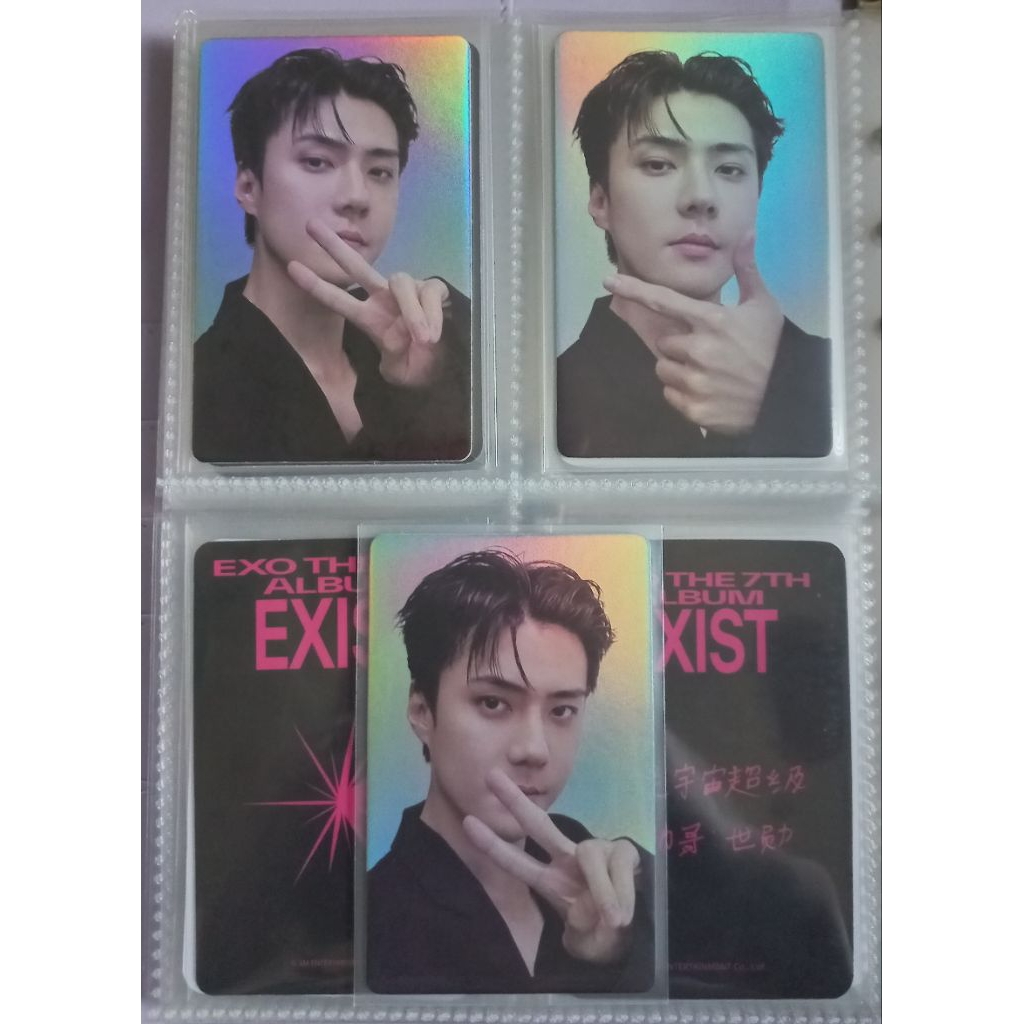 Photocard Pc Sehun Magazine Sense China / Pc Sehun Magazine China Sense Photocard อย่างเป็นทางการ ex