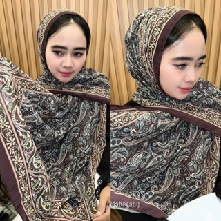 PASHMINA พร้อมการพิมพ์ด้วย TURKISH MOTIF / Pontianak
