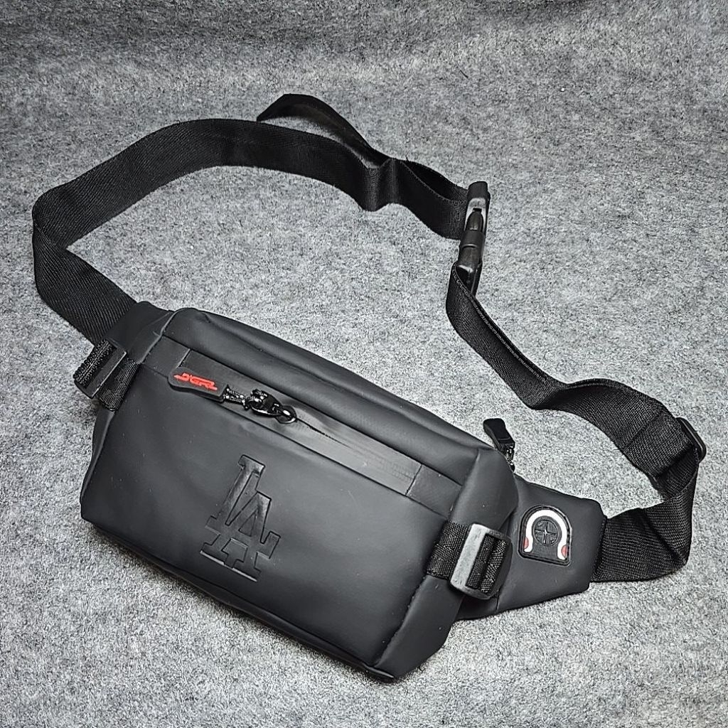 BIMO BALON กระเป๋าคาดเอว Double Gess ลายนูน 3 ซิป