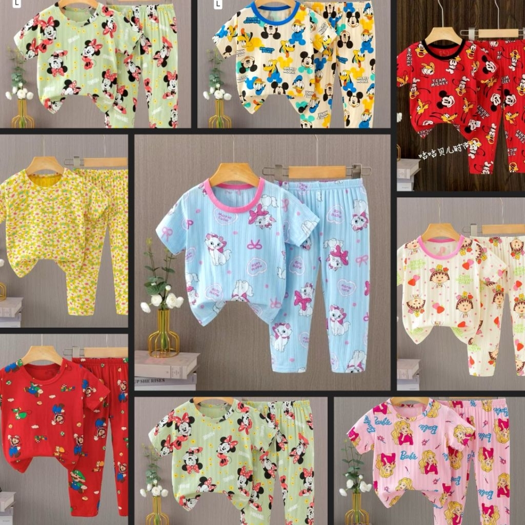 KATUN PREMIUM COTTON STRIPED CHILDRENS PAJAMAS