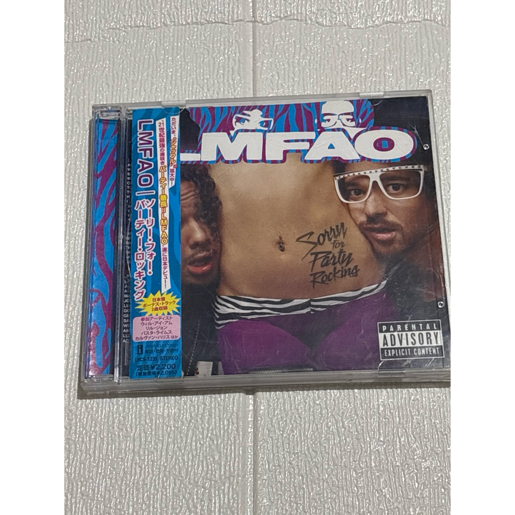 CD ALBUM LMFAO SORY สําหรับปาร์ตี้ร็อคนิ่งต้นฉบับ