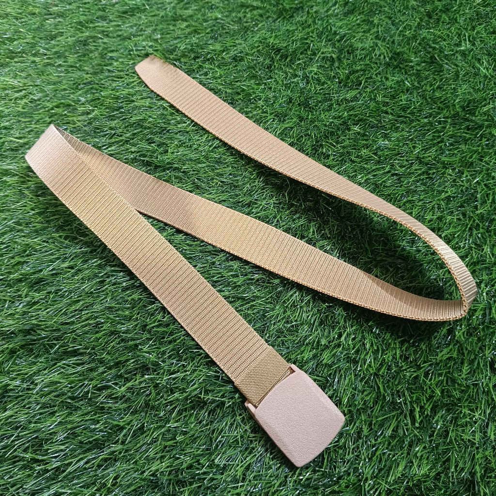 Tactical Cream Canvas Buckle / Tactical Cream Belt / Belt