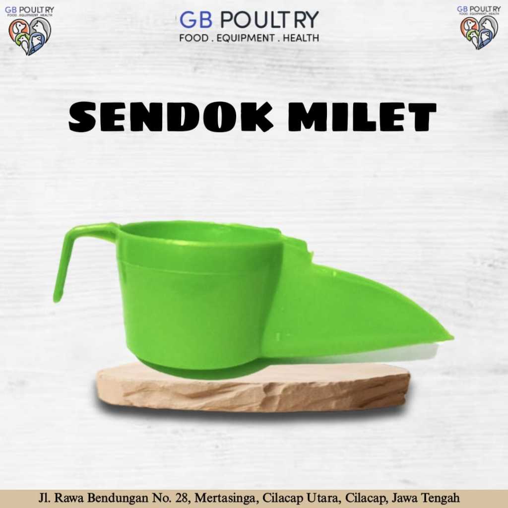 ANIMAL FEED REFILL FUNNEL / BIRD FEED FUNNEL / ช้อนข้าวฟ่าง