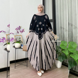 Kaftan Motif Ony Ld 180 cm Kaftan Panjang Muslim Wanita Nyaman Ori By Batik Alfaris