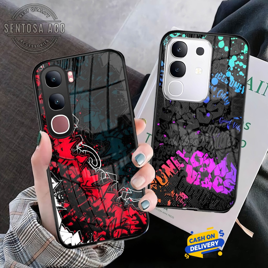 HP Sentosa_case - เคสโทรศัพท์กระจกสําหรับ Vivo Y31 5G, Y31 PRO [S111]