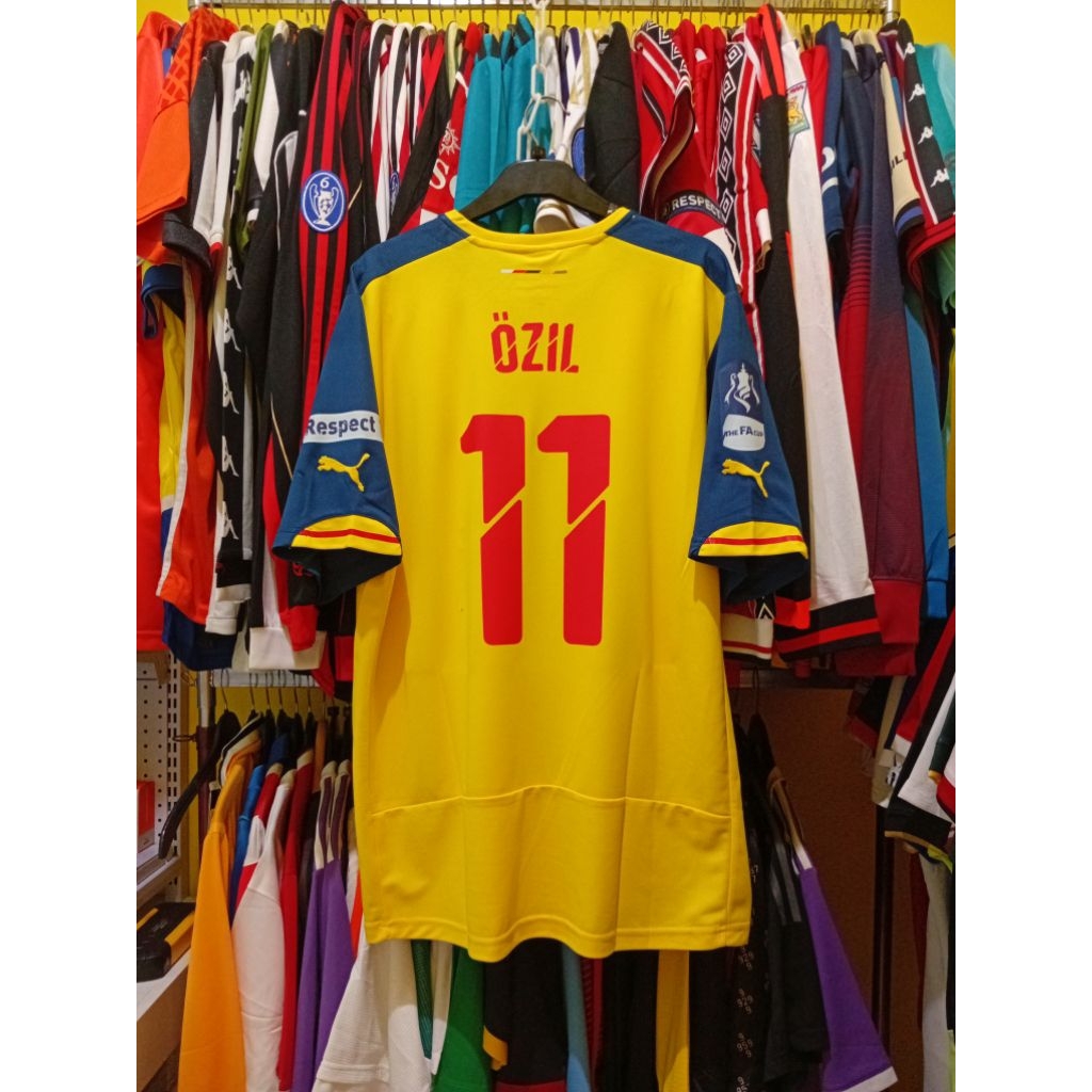 เสื้อฟุตบอล Retro GO ARS 2014 2015 Away OZIL 11