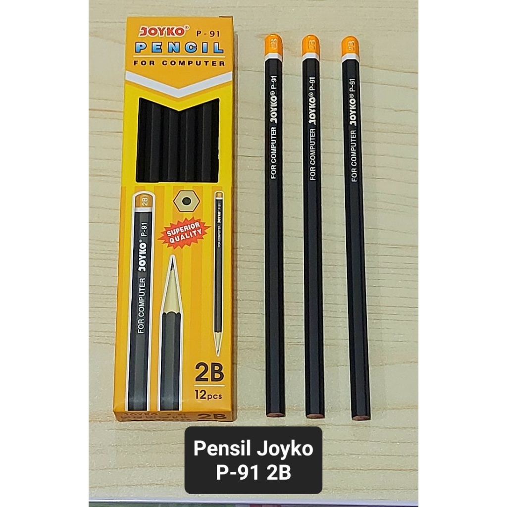 (1 แพ็ค) ดินสอ Joyko P-91 2B / ดินสอ Joyko P-91 2B