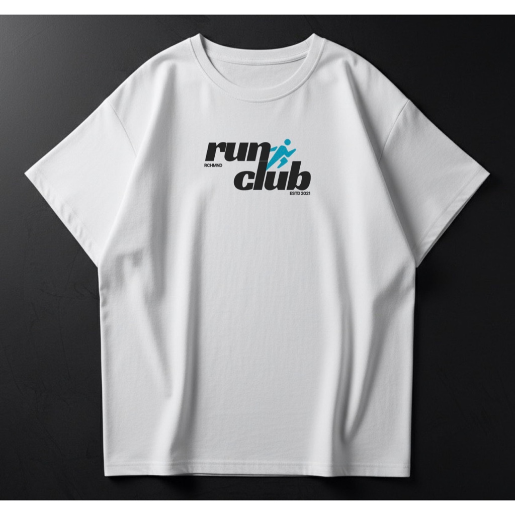 เสื้อยืดโอเวอร์ไซส์ Richmind Run Club