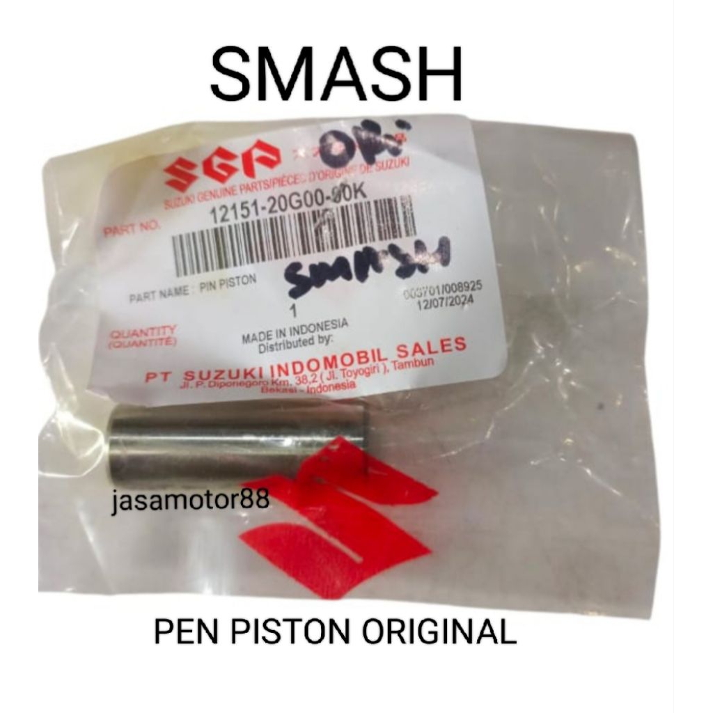 ปากกา SUZUKI SMASH PISTON ของแท้ 12151 20G 00K