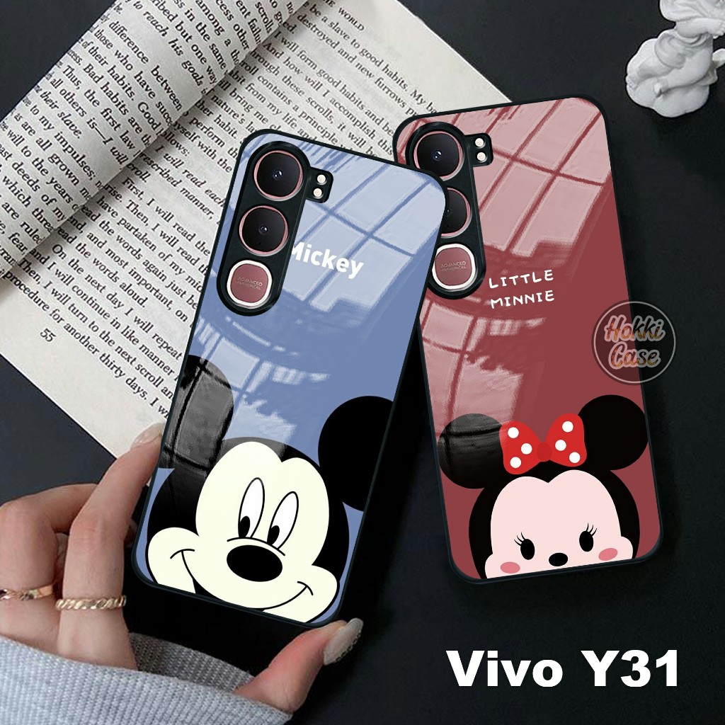 เคส Vivo Y31 - เคส Vivo Y31 Glass Softcase - เคสสําหรับ Vivo Y31 - Vivo Y31 Silicone - เคส Y31 - เคส