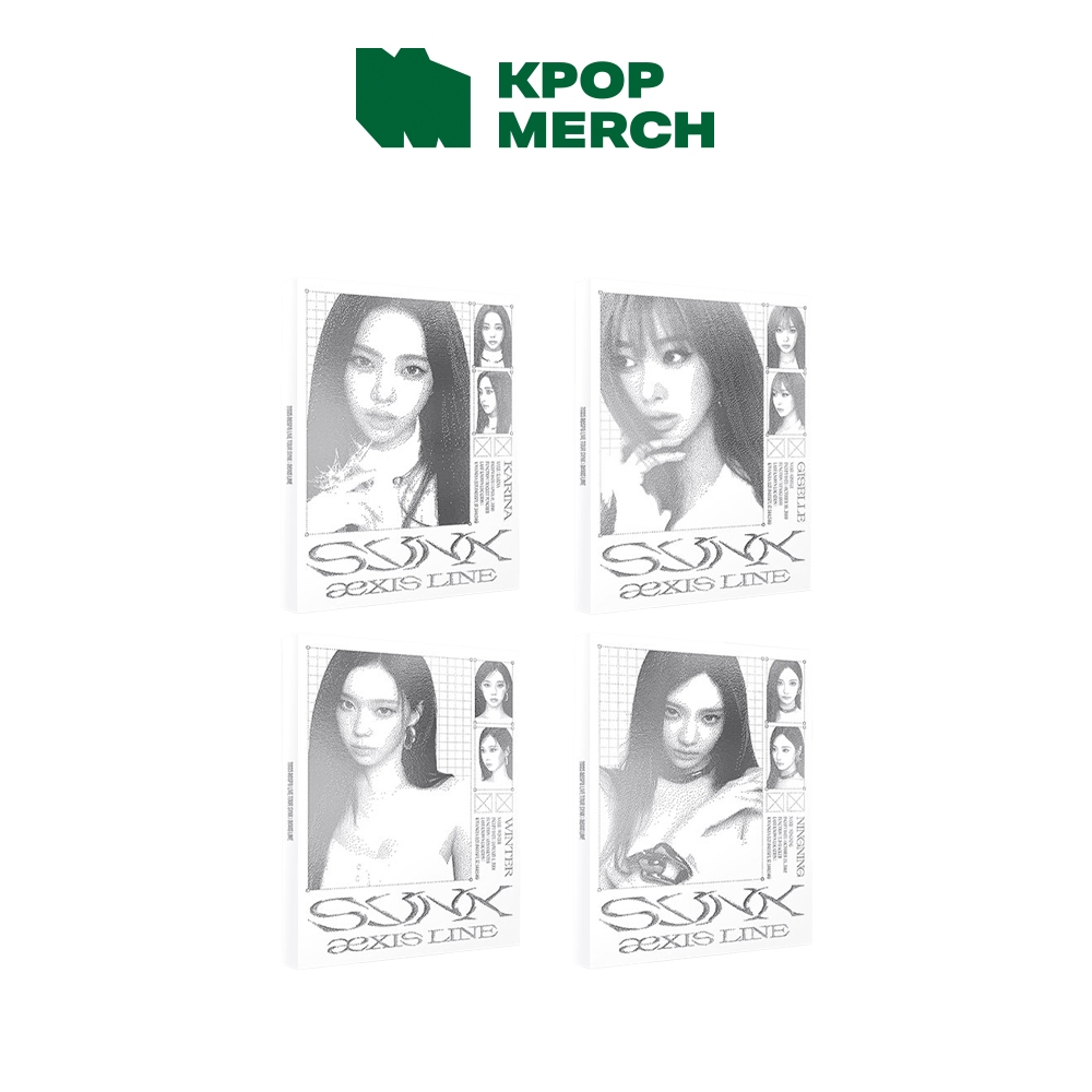 Aespa - [ SYNK : aeXIS LINE ] ชุดสมุดโปสการ์ด