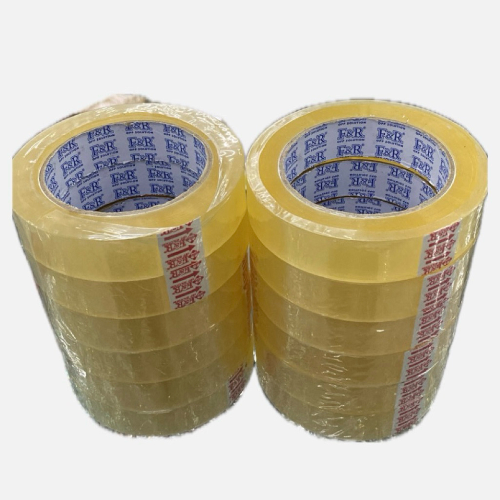 เทปใส 24 มม., 100 หลา CLEAR INSULATION, PACKING TAPE, LAUNDRY TAPE