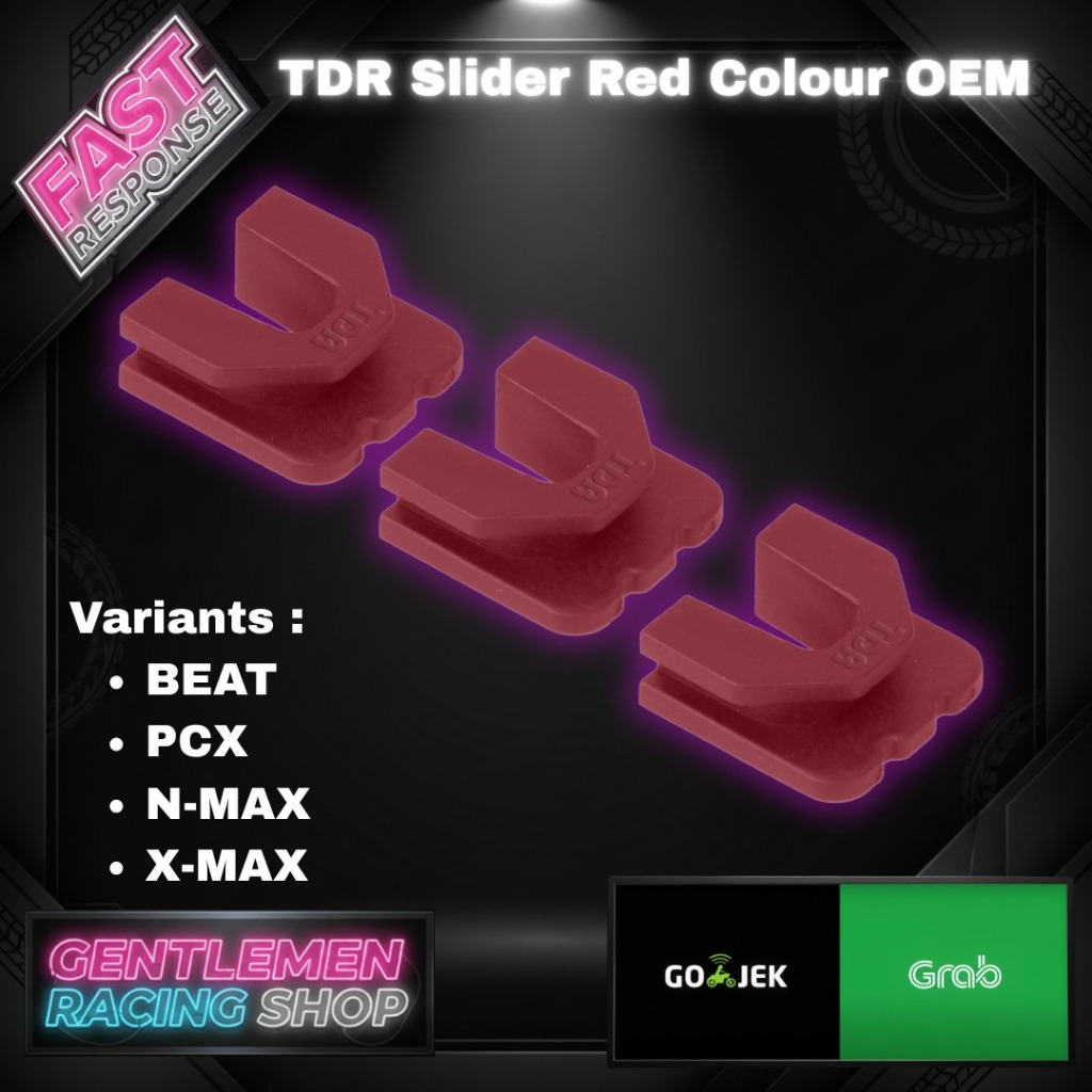 TDR RACING SLIDER PIECE SLIDE XMAX 250 300 PNP SPIN SKYDRIVE SKYWAVE HAYATE VESPA 125 ALL TYPE B74