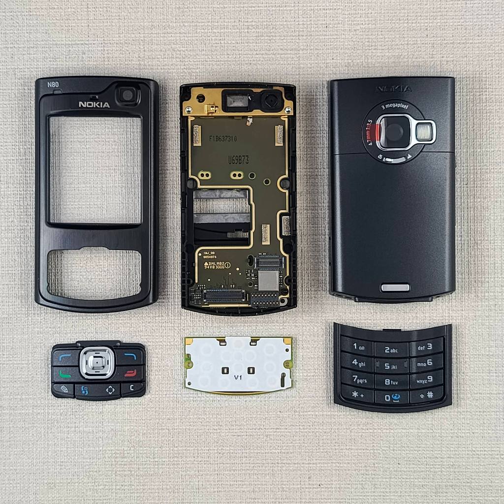 Nokia N80 Casing Case Original Fullset
