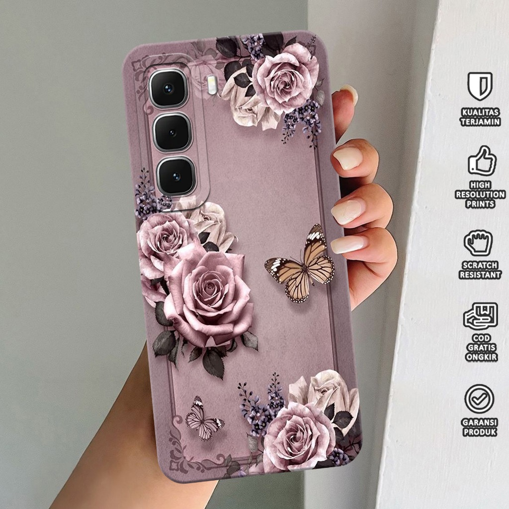 HP Premium Softcase สําหรับ Infinix Hot 60 Pro [ AM08 ] - เคสโทรศัพท์สําหรับ Infinix Hot 60 Pro - เค