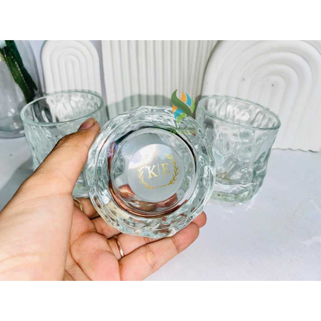 Mojito Spinner Fitget แก้วที่ไม่ซ้ํากัน Spinning Top แก้ว Spin Glass Hobby แก้วหมุนแก้ววิสกี้หน้าจอพ