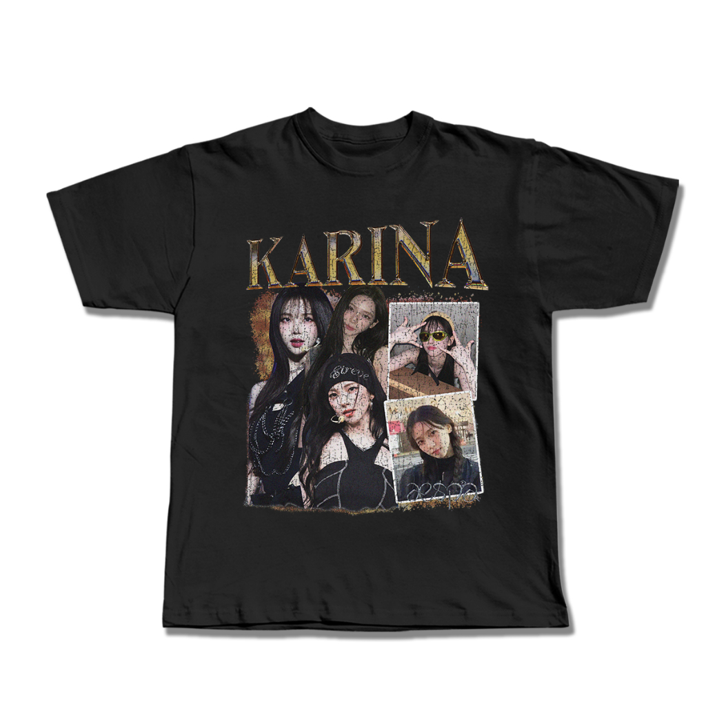 เสื้อยืด Karina Aespa - Cotton Combed 24s