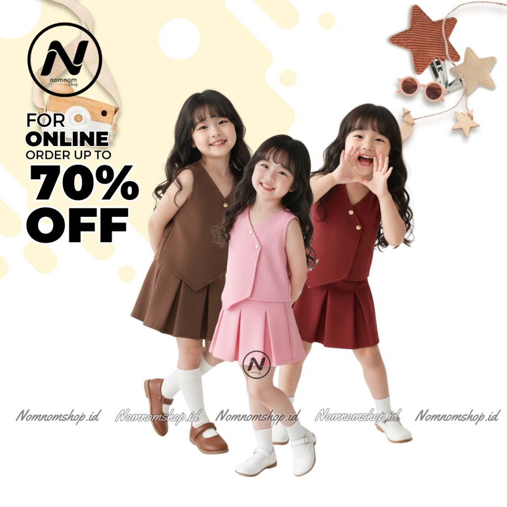 LILIANA Suit - เสื้อผ้า Oneset เด็กผู้หญิง NOMNOMSHOP !!!