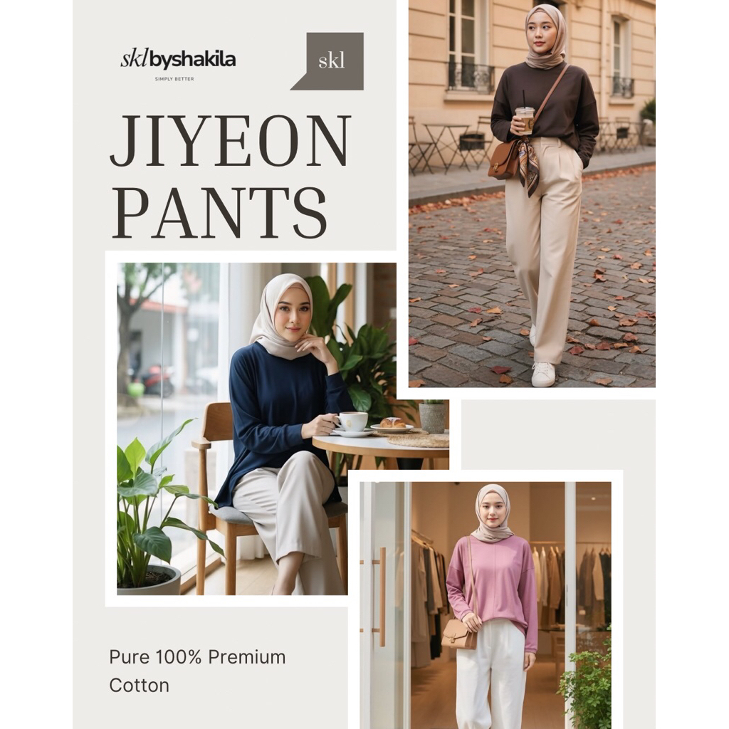SKLBYSHAKILA - JIYEON PANTS COTTON
