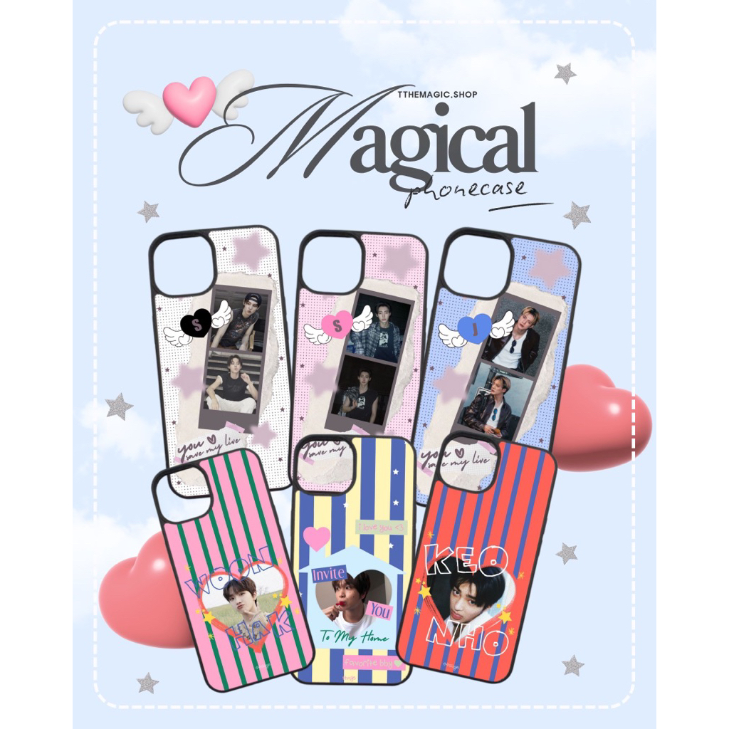 HP MAGICAL PHONECASE - เคสโทรศัพท์ kpop แบบกําหนดเองฟรี