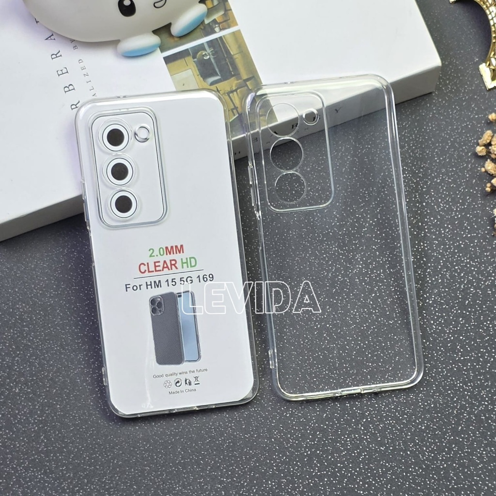 Redmi 15 Redmi 15C Redmi 14C Softcase Clear 2.0mm Case Bening Redmi 15 Redmi 15C Redmi 14C