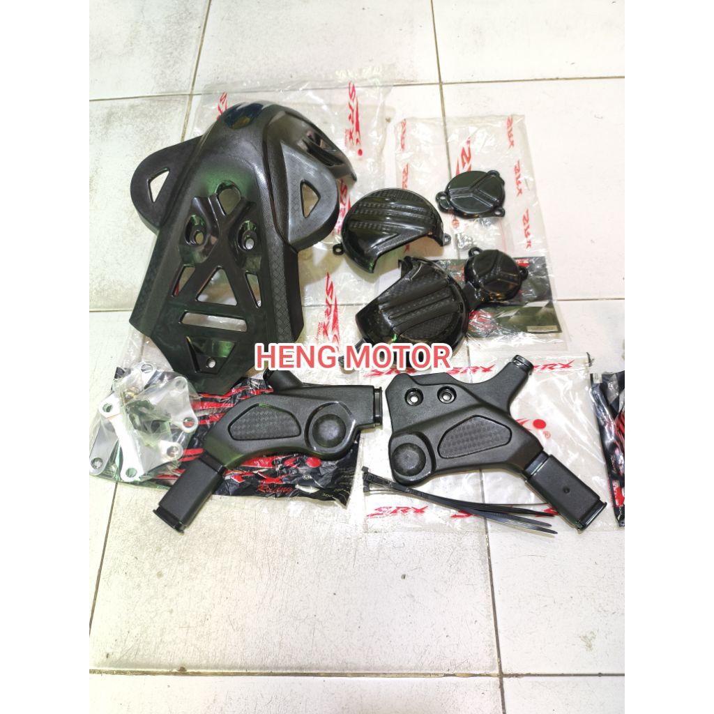 MESIN KLX 140 ฝาครอบเครื่องยนต์ KLX 140 BLOCK ฝาครอบ FRAME GUARD KLX 140 FRAME แพคเกจ - SRX