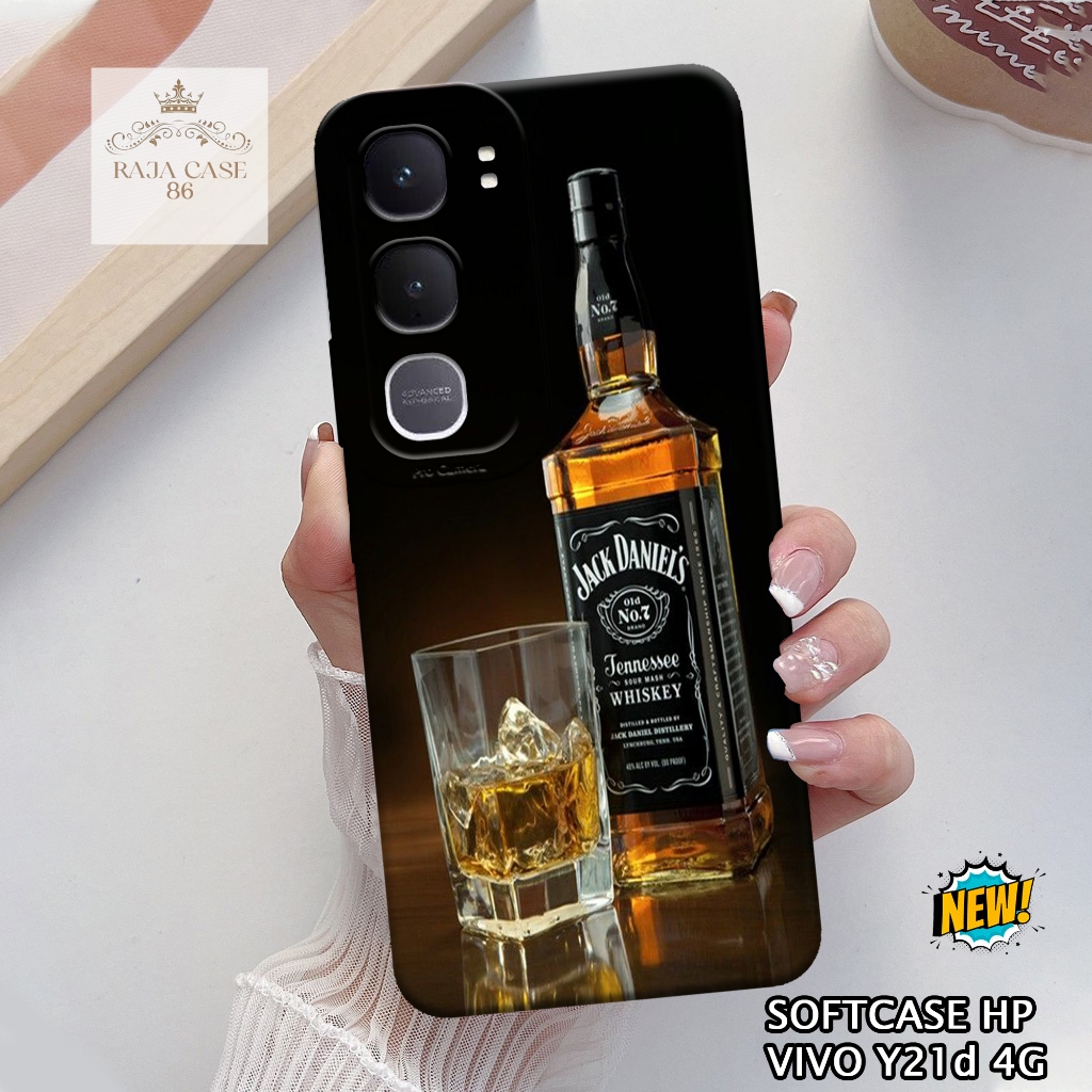 เคส HP Vivo Y21D 4G - เคส Vivo Y21D 4G - เคสเครื่องดื่ม Motif - ฟิล์มกันรอยมือถือ - ViVo - Vivo Y21D