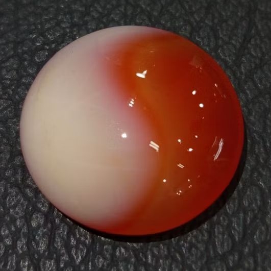 NATURAL YINYANG AGATE STONE RING NATURAL STONE