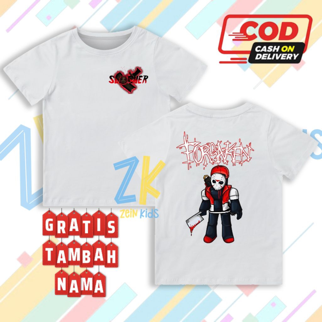 เสื้อเชิ้ตเด็ก Forsaken Slasher - เสื้อเชิ้ตเด็ก Forsaken Slasher