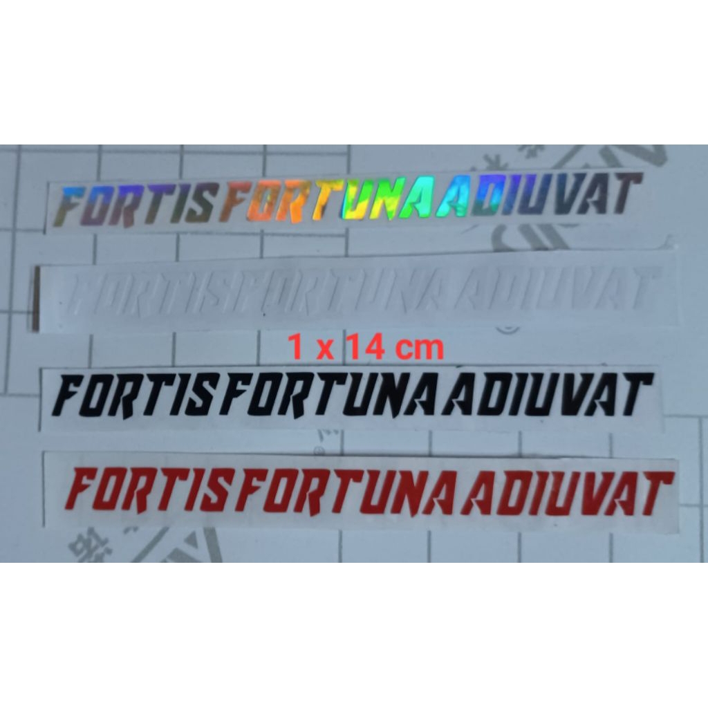 Fortis Fortuna Adiuvat สติ๊กเกอร์ scotlet