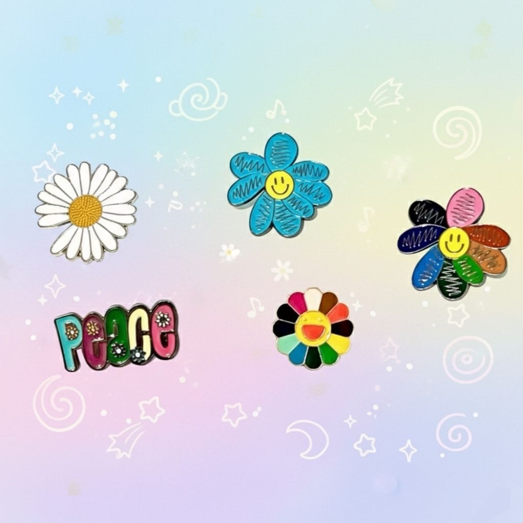 LUVELE Pin เคลือบ G Dragon Peace Minus One Bigbang