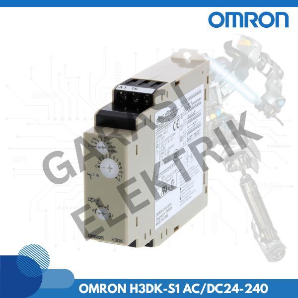 OMRON H3DK-S1 AC/DC24-240 OMI Solid-state Timer เดิม