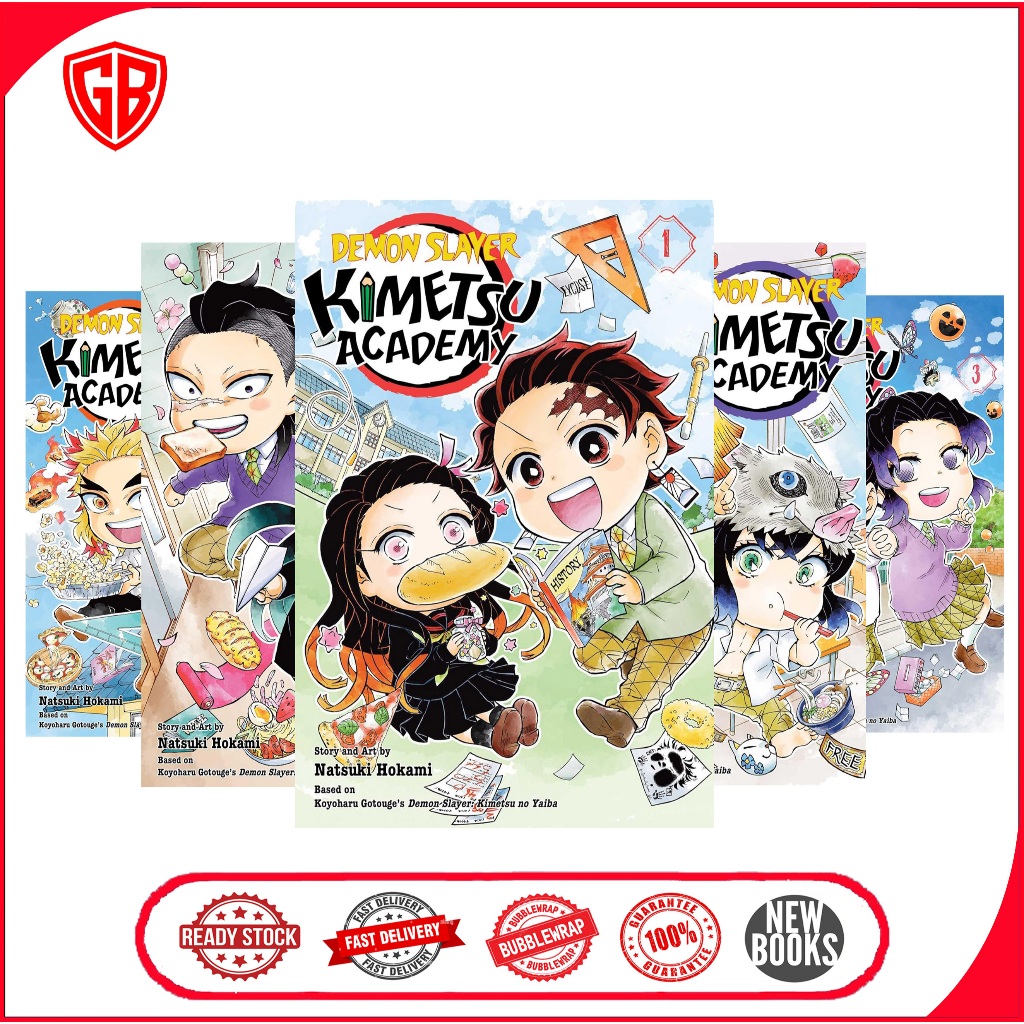 Demon Slayer: Kimetsu Academy (Manga), vol.1-6 (English)