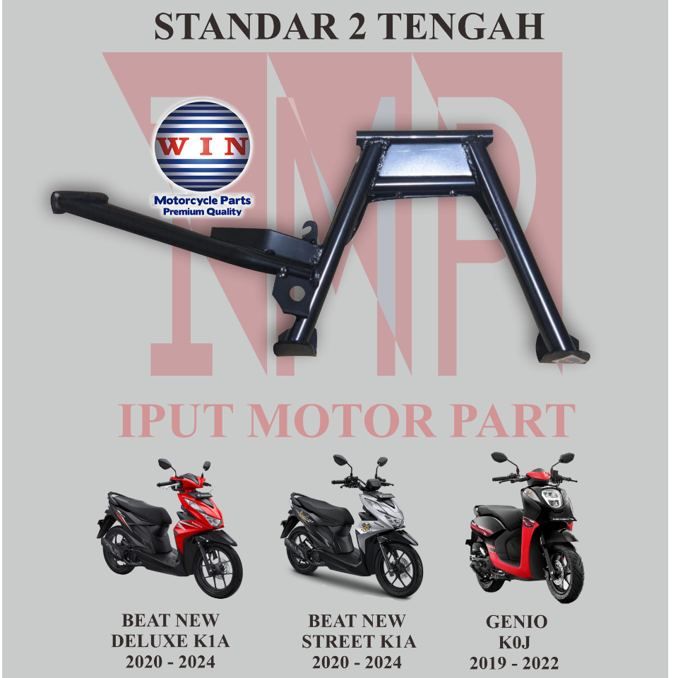 Center Stand BEAT NEW DELUXE K1A / BEAT NEW STREET K1A / GENIO K0J Original WIN